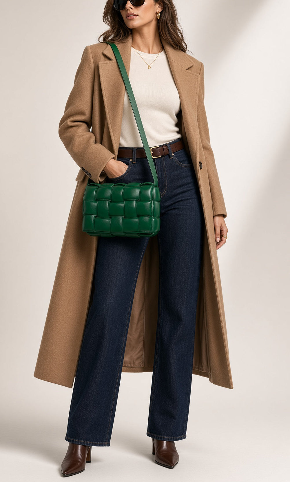 Bottega Veneta Padded Cassette Bag - Green