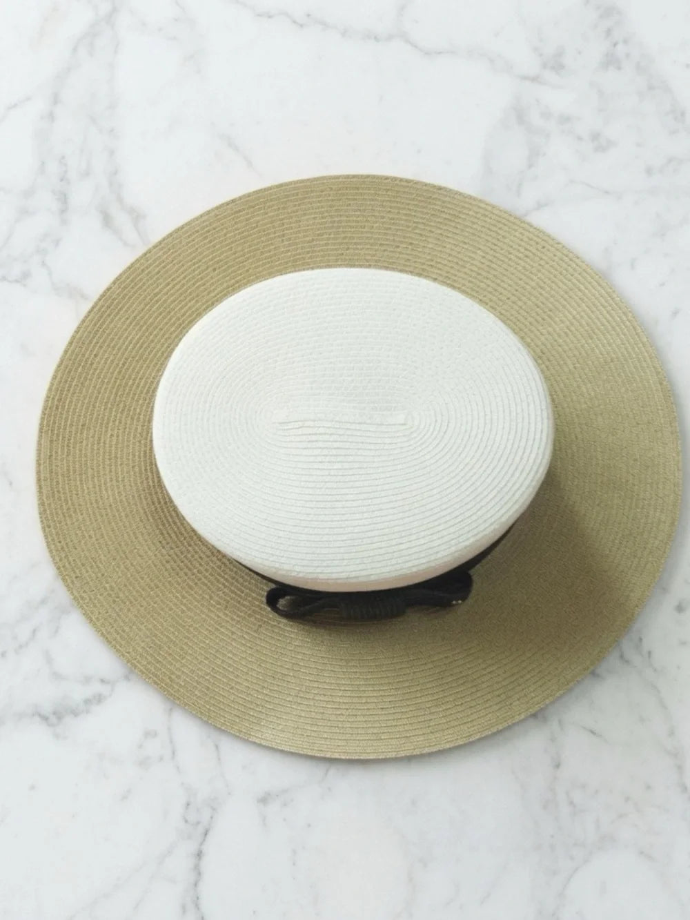 Gucci Two-Tone Straw Sun Beach Vacation Hat - additional view 4