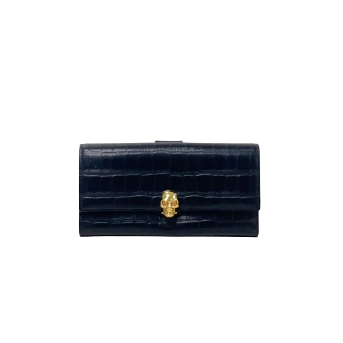 Alexander McQueen Skull Embossed Wallet