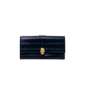 Alexander McQueen Skull Embossed Wallet