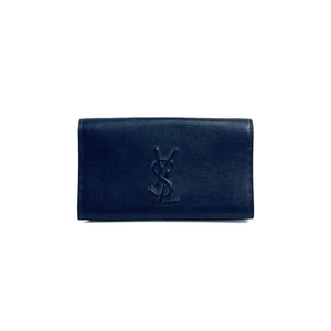 Saint Laurent YSL Bellechasse Clutch -Convertible Crossbody/Shoulder Bag -  Deep Navy