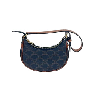Celine Ava Bag Triomphe Coated Canvas Mini