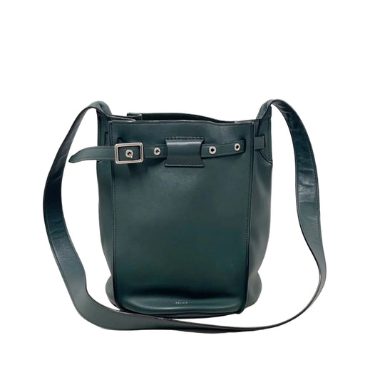 Celine Big Bag Bucket Lambskin Leather Bag - Forest Green