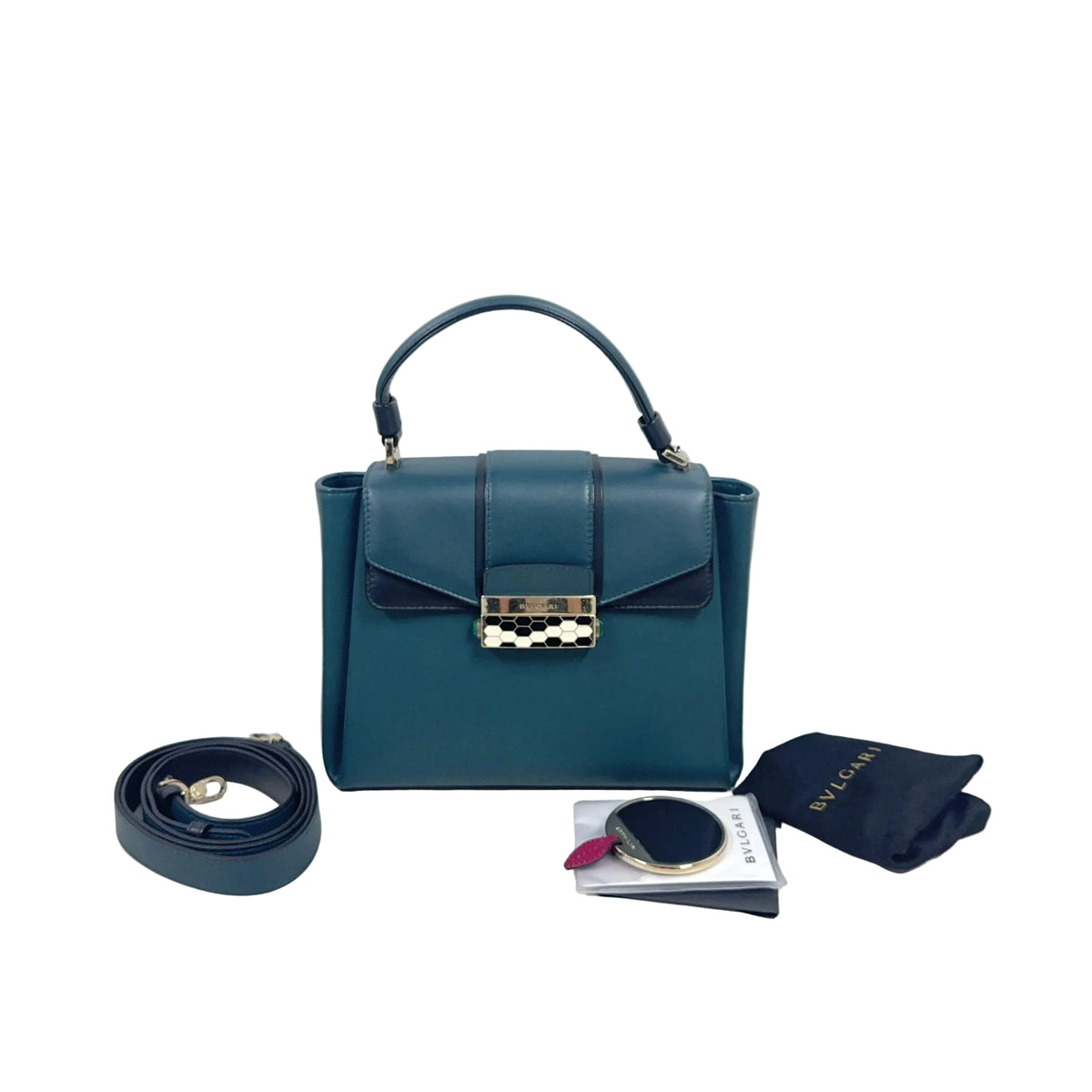 Bvlgari Serpenti Top Handle Satchel