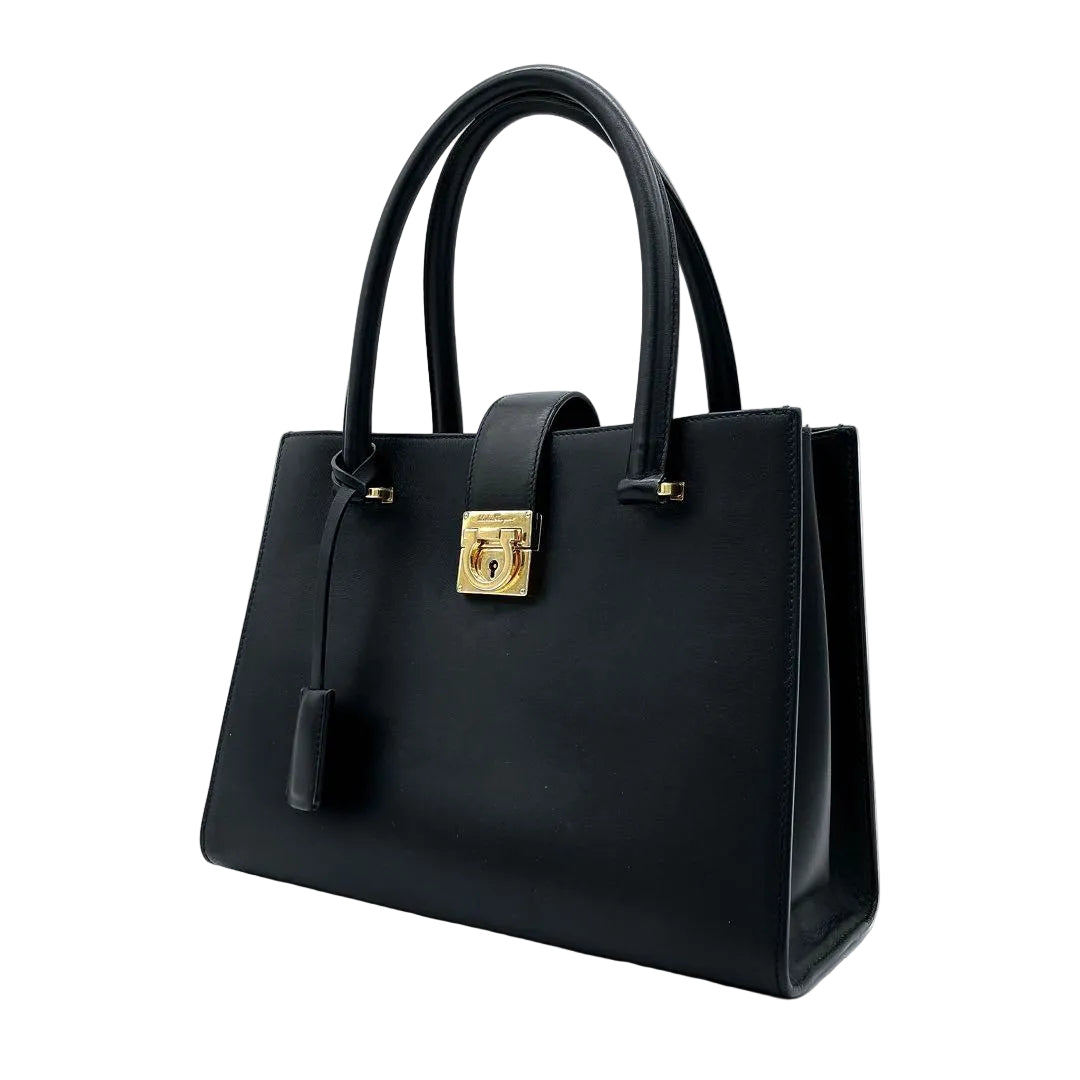 Ferragamo Juliette Lock Story Tote