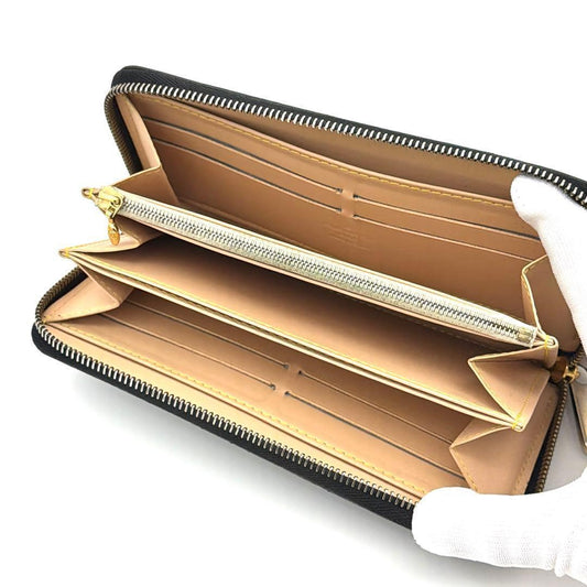 Louis Vuitton x Takashi Murakami Black Monogram Multicolore Zippy Wallet - additional view 2