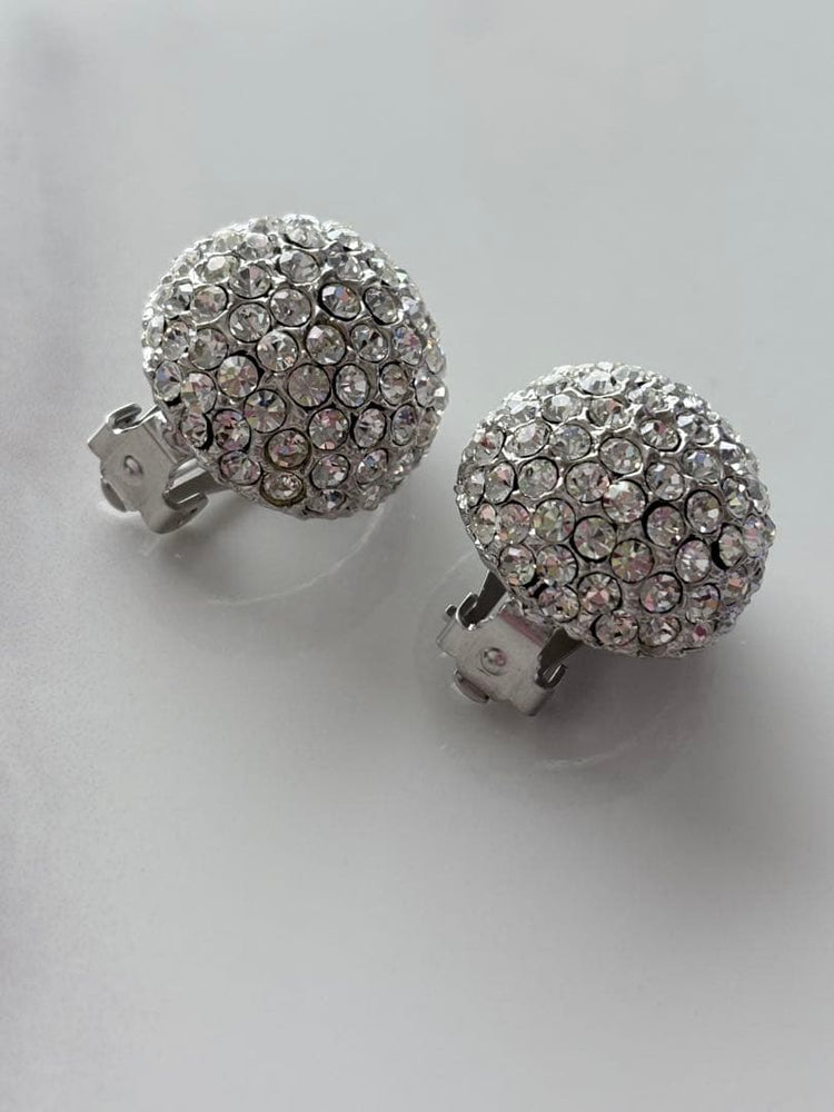 YVES SAINT LAURENT YSL Pave Earrings - additional view 2