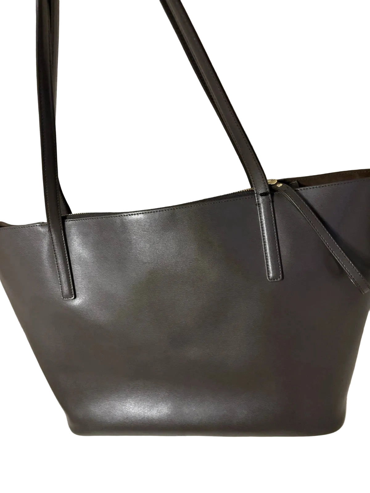 Salvatore Ferragamo Chocolate Brown City Tote Bag Excellent