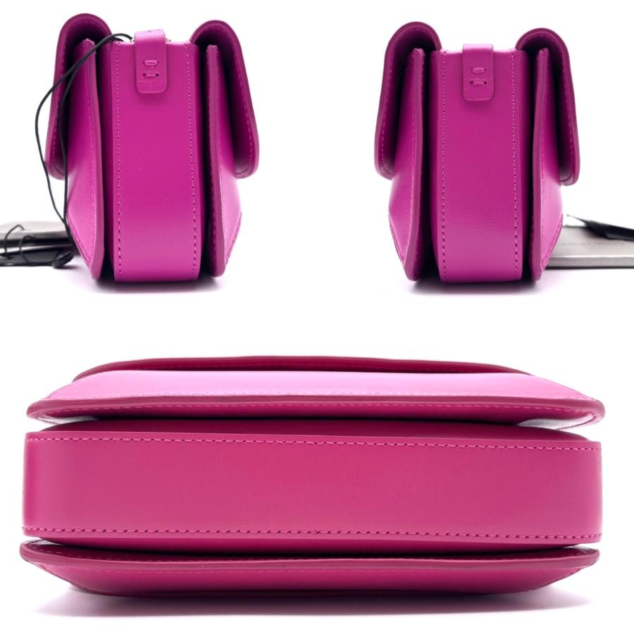 Giorgio Armani Milano Vibrant Fuchsia Leather Crossbody Bag - additional view 3