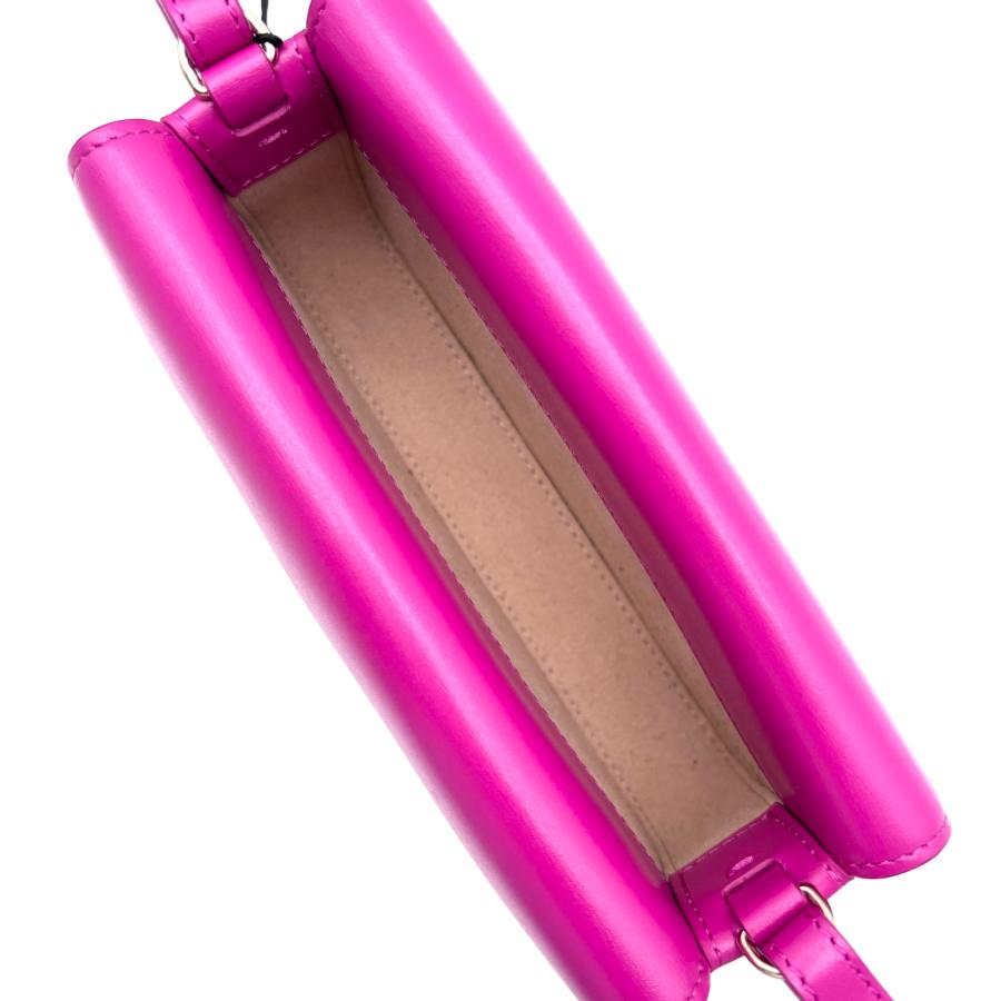 Giorgio Armani Milano Vibrant Fuchsia Leather Crossbody Bag - additional view 6